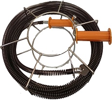 Набор для прочистки канализации КРОКОЧИСТ до 110 мм, 10 метров 51315-16-10Н