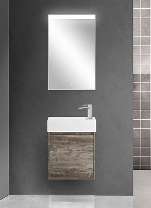 Тумба с раковиной BelBagno Kraft Mini 50 см L