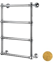 Полотенцесушитель электрический Margaroli Armonia 95125504OBNB 60x83 бронза