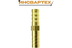 Штуцер соединительные на рукав двойной Инсвартех 9/9 (5 шт упак) IST0309