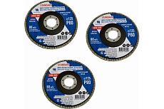 Диск лепестковый торцевой конический 125х22.2 мм, Р80 HorsAY Hard 2008-0053