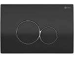 Кнопка смыва Point Виктория PN44061BC черный матовый/хром