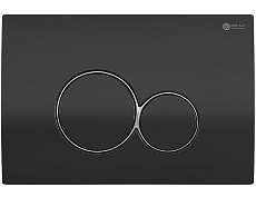 Кнопка смыва Point Виктория PN44061BC черный матовый/хром