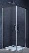 Душевой уголок Vincea Alpha VSR2-3AL7085CL 85x70 хром, прозрачное