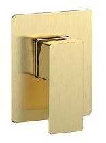 Смеситель для душа AQUAme Savona AQM8807BG золото шлифованное