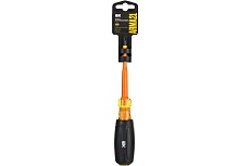 Отвертка IEK Arma2l 5 диэлектрическая slim pz/sl2x100 т3 A2L5-SC31-T3-ZS-20-100