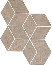 Мозаика Atlas Concorde Mark Clay Mosaico Esagono 30x35 см, AM2N
