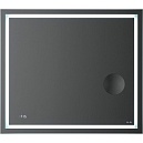 Зеркало Am.Pm Gem 80 см с подсветкой, часами, косм.зеркалом M91AMOX0803WG