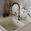 Смеситель для кухни Oliveeka OL-458022-BGM с подкл. к фильтру, оружейный металл