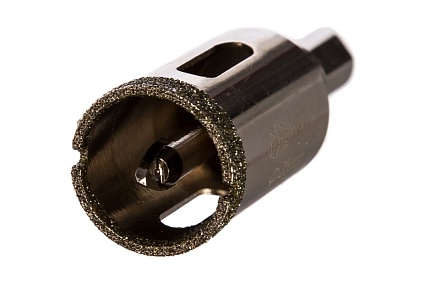Коронка алмазная по керамике и кафелю с центрирующим сверлом (25 мм) TRIO-DIAMOND 400025