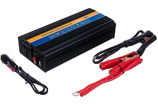 Автомобильный инвертор Kraft 12/220 В, 1500 Вт KT 835667