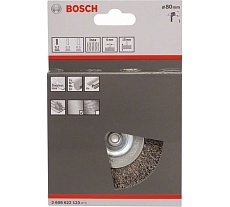 Щетка дисковая (80 мм; 6 мм) Bosch 2608622123