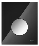 Кнопка смыва для писсуара TECE Loop 9242656 стекло, черный/хром глянцевый