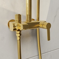 Душевая стойка RGW Shower Panels SP-31G золото, термостат