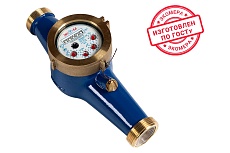 Счетчик воды ЭКО-М ЭКОМЕРА-32 холодный, антимагнитный, Ду30, L260, включает КМЧ Э-32ХЛ-260-СК