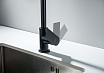Смеситель для кухни Aquatek Лира AQ1480MB черный матовый