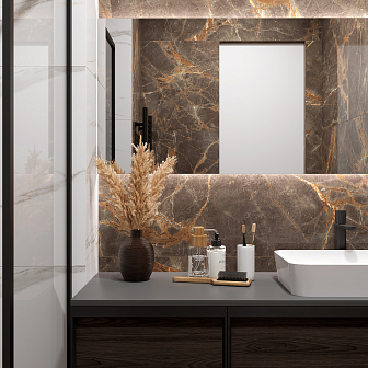 Керамогранит Laparet Nebula Brown 80х80 см