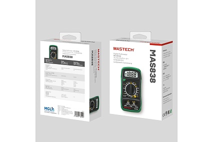 Цифровой мультиметр Mastech MAS838 13-2008