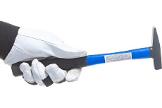 Молоток, стеклопластиковая ручка, 100 гр MOS 44051М