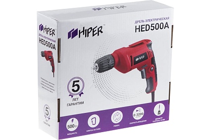 Безударная дрель Hiper HED500A