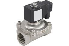 Электромагнитный клапан DN.ru соленоидный двухходовой VS2W-201V-NC Ду25 Ру7 24В DC D130-01038