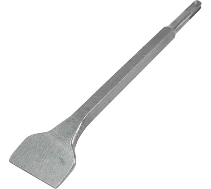 Зубило плоское отогнутое SDS+, 14x40x250 мм Pobedit 4056025