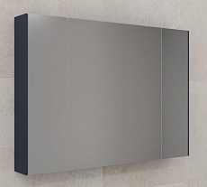 Зеркальный шкаф Style Line Лима 100x70 см графит ЛС-00002343