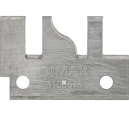 Нож для фрезы твердый сплав 40x26x2 мм Dimar 3108675