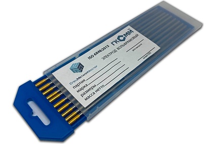Электрод вольфрамовый WL-15 3.0x175 мм, 10 шт WS WS10029