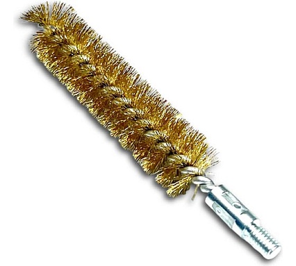 Щетка ерш Lessmann 20х80х115 мм М6, латунь 0.15 мм 500720