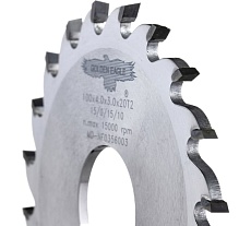 Диск пильный HW пазовый (100x30x4/3 мм; Z20 WZ) Golden Eagle TL00001338
