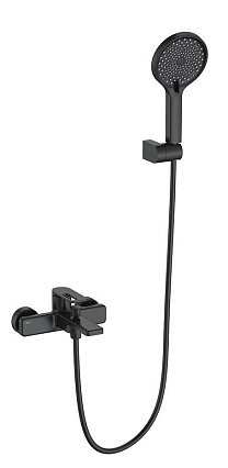 Смеситель для ванны Black&White Gravity GL-9101-MB черный матовый Смеситель для ванны Black&White Gravity GL-9101-MB черный матовый