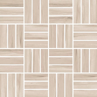 Декор Cersanit Botanica коричневая мозаика 30x30 см, A-BN2L111\J