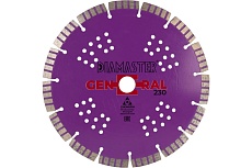 Диск сегментный GENERAL 230х2.6х22.2х34х2.8х12 мм, 16Z, универсал/wet/dry Diamaster 001.000.8677