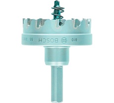 Коронка Precision for Sheet Metal с твердосплавными напайками 55 мм Bosch 2608594155