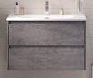 Тумба с раковиной BelBagno Kraft 39-800 80 см Cemento Grigio