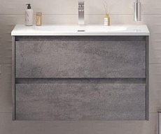 Тумба с раковиной BelBagno Kraft 39-800 80 см Cemento Grigio