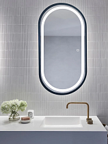 Зеркало Silver Mirrors Виола 50x100 см сенсорное, рама пластик