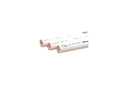 Труба СТМ ПЛАСТ PP-R PN 25 DN 32х5.4, армированная стекловолокном, 2 м C2PRF032