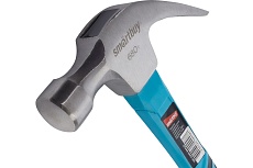Столярный молоток с гвоздодером с плексигласовой рукояткой Smartbuy 680 г, tools SBT-GHN-680p2