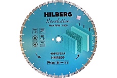 Диск алмазный отрезной Revolution 400х25.4х12 мм Hilberg HMR809