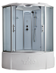 Душевая кабина Timo Standart T-6625SF Silver Fabric 120x120, без г/м, матовые стекла, хром