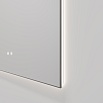 Зеркало Vincea VLM-4F100GM-2 100x80 см, сенсорный выключатель, антипар, диммер, вороненая сталь