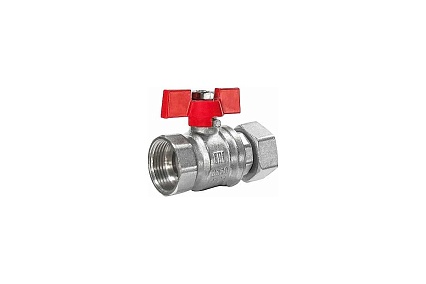 Шаровой кран с накидной гайкой STI для котлов, Г/Г, 20 ТТ000016926