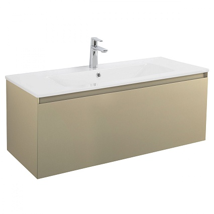 Мебель для ванной Art&Max Latina 100 см Серо-бежевый матовый