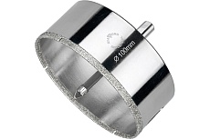 Коронка алмазная по керамограниту и керамике с центрирующим сверлом 100 мм Diamond Industrial DIDCSC100