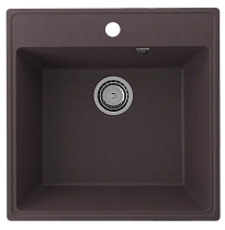 Кухонная мойка Ulgran Quartz Forte 505-06 50.5 см трюфель