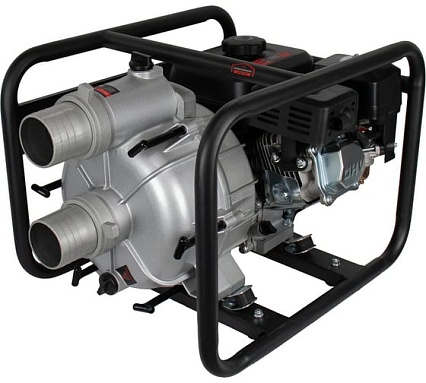 Мотопомпа для сильнозагрязненной воды Verton DWP 80/1200, 7л.с/212см3,80мм/3", 1200л/мин, 72м3/ч, h8м/26, d30мм 01.17548.17554