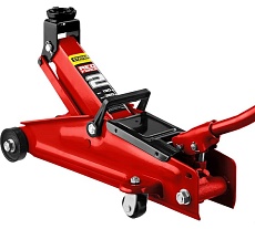 Гидравлический подкатной домкрат Stayer "RED FORCE", 2т, 130-350мм, 43153-2