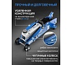 Гидравлический подкатной домкрат с фиксатором Stels SAFETY PIN 2.5 т, 140-385 мм, в кейсе 51132